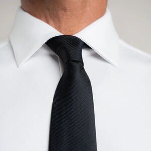 Jones New York Black Silk Necktie